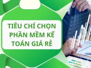 Tiêu Chí Chọn Phần Mềm Kế Toán Giá Rẻ: Dễ Dùng, Hiệu Quả